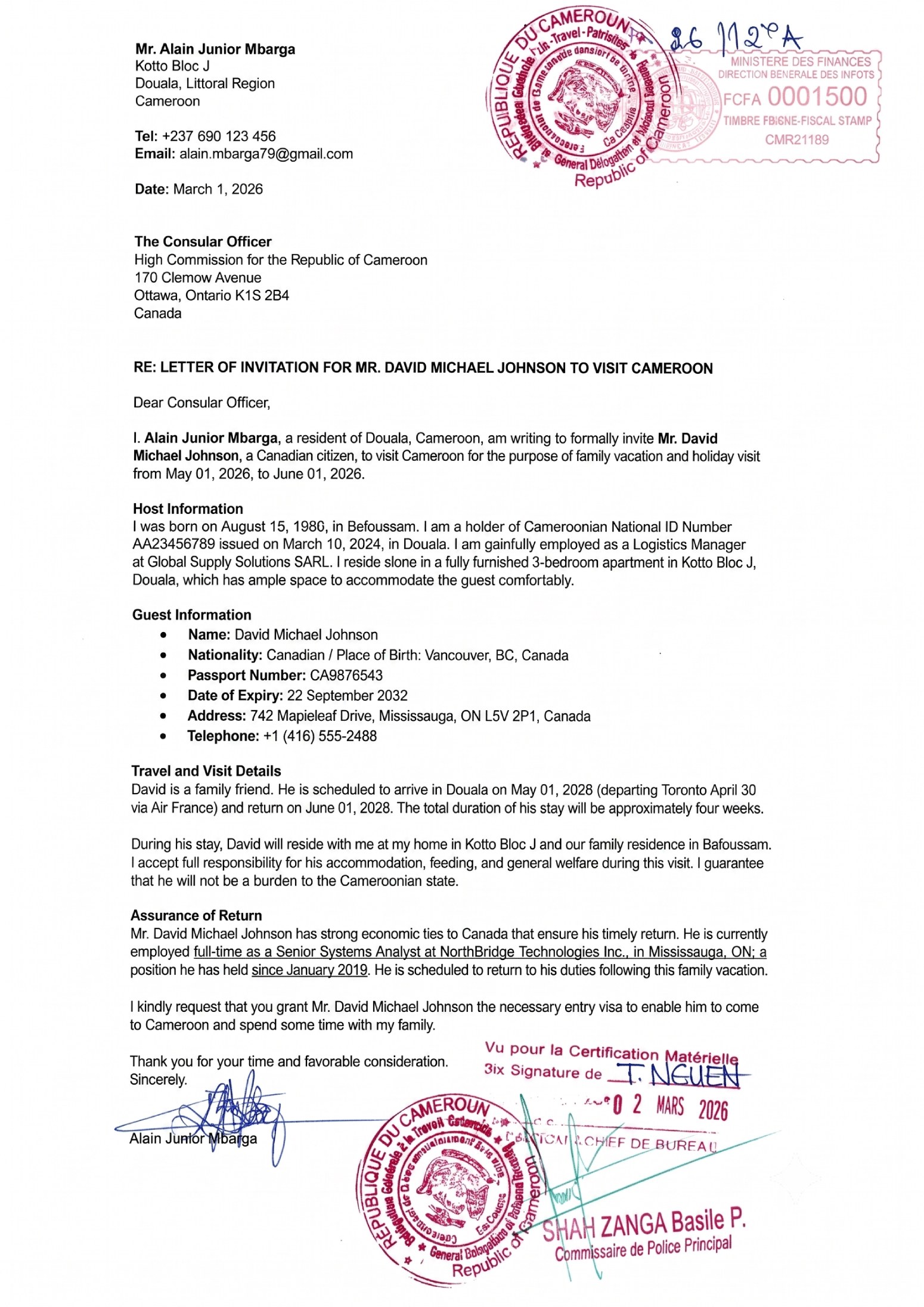 Sample Of Certificate Of Accommodation
